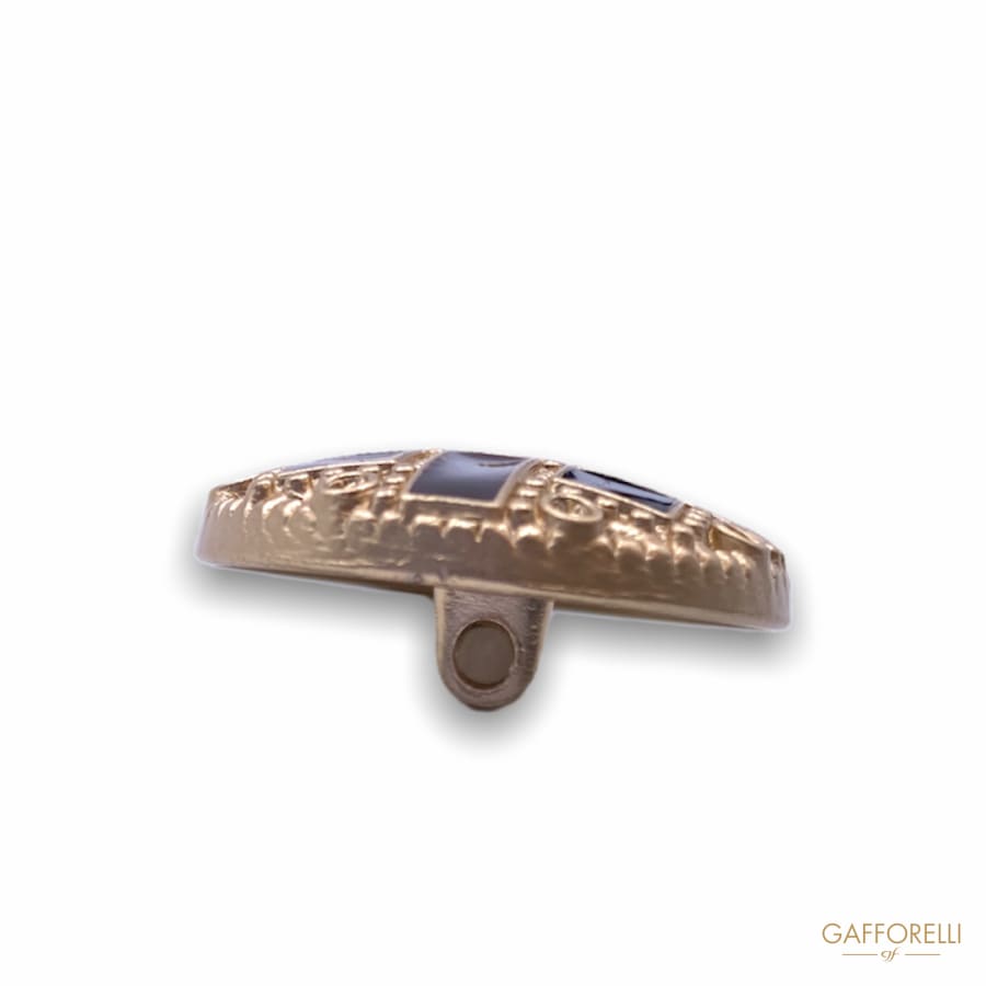 Vintage Style Metal Button B169 - Gafforelli Srl ETHNIC