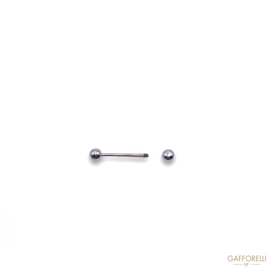 Zamak Piercing With Little Balls 2846 - Gafforelli Srl