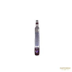 Zamak Puller in Silver Color with Swarovski 5574