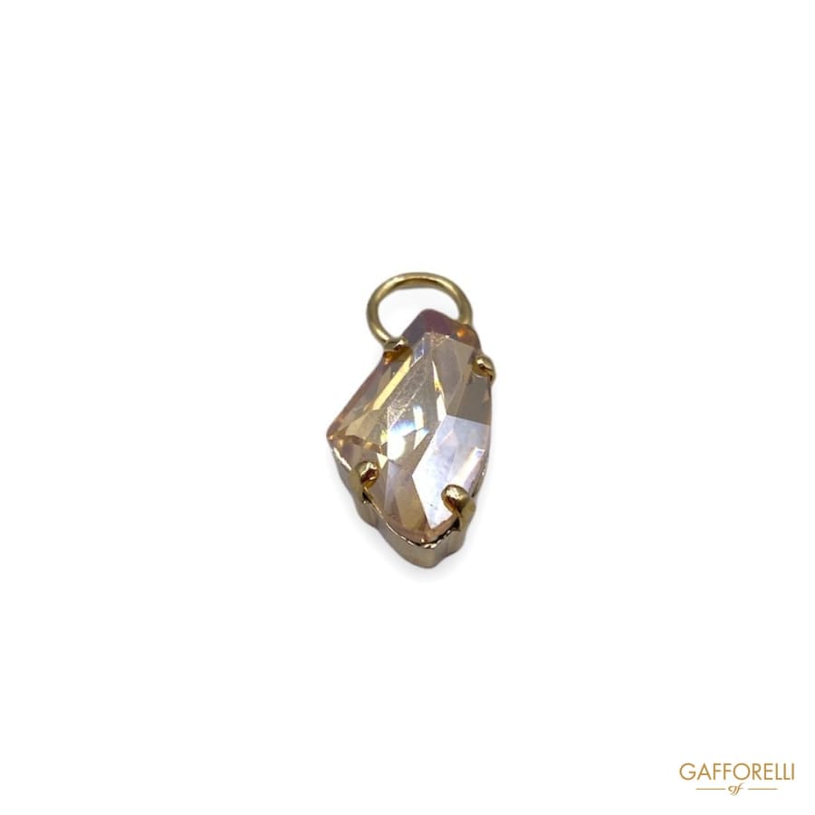 Zip Puller in Zamak Stone 5910 - Gafforelli Srl zip puller